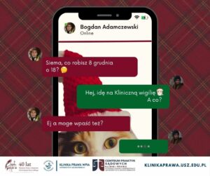 Kliniczne Mikołajki 2025 – wspólne spotkanie studentów, opiekunów i absolwentów Kliniki Prawa