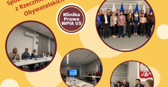 Klinika WPiA US u Rzecznika Praw Obywatelskich
