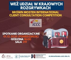 Spotkanie organizacyjne dotyczące krajowych eliminacji ICCC