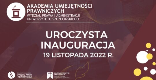 Uroczysta inauguracja Akademii Umiejętności Prawniczych