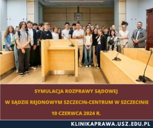 Lekcja Prawa dla uczniów V LO w Szczecinie