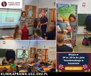 Spotkania z Paragrafem w SP nr 20 w Szczecinie