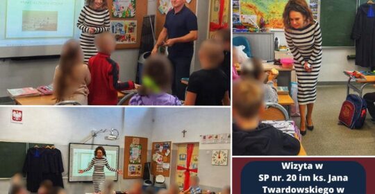 Spotkania z Paragrafem w SP nr 20 w Szczecinie