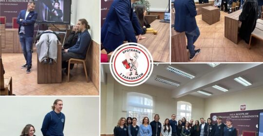 Spotkanie z Paragrafem z uczniami XIV LO w Szczecinie