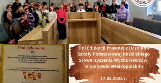 Dni Edukacji Prawnej w Gorzowie 