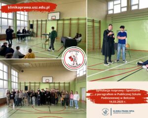 Spotkania z paragrafem w Publicznej Szkole Podstawowej w Bełcznie, 14.03.2025 r.
