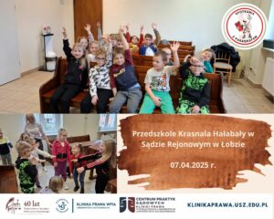 Przedszkolaki w sądzie
