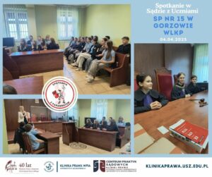 Lekcje wychowawcze dla uczniów SP nr 15 w Gorzowie