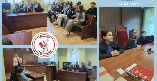 Lekcje wychowawcze dla uczniów SP nr 15 w Gorzowie