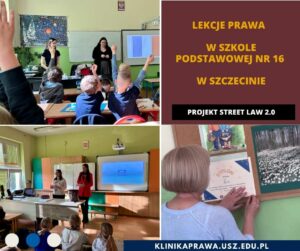 Street Law w SP nr 16 w Szczecinie