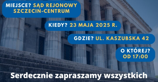 Zaproszenie do współtworzenia Nocy Sądów