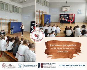 Spotkania z paragrafem w SP nr 20 im. ks. Jana Twardowskiego w Szczecinie