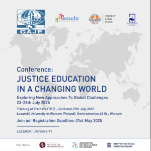 Zaproszenie do udziału w Worldwide GAJE Conference 2025