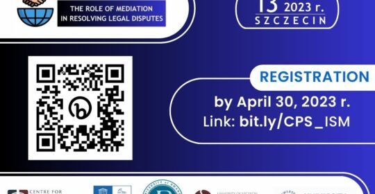 Invitation for the International Seminar „The role of mediation in resolving legal disputes”