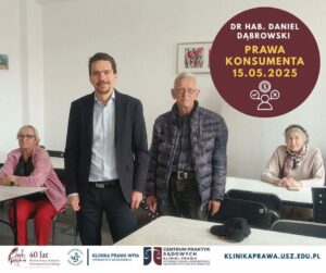 Spotkanie o prawach konsumenta w Akademii Seniora w Szczecinie