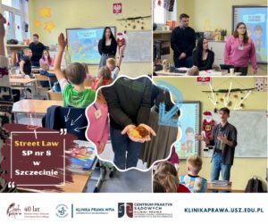 Street Law 2.0. w Szkole Podstawowej nr 8 im. Młodych Europejczyków