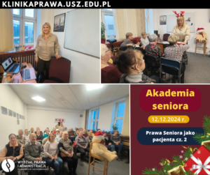 Spotkanie z Seniorami z Akademii Seniora