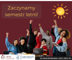 Rozpoczynamy semestr letni r.a. 2024/2025!
