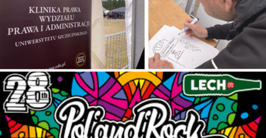 Klinika Prawa WPiA US Na 29. Pol’and’Rock Festiwalu